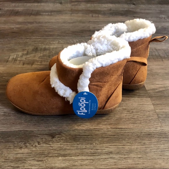 Shoes - NWT Floopi Chestnut Bootie Slipper